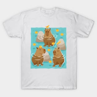 Capybaras Chilling T-Shirt